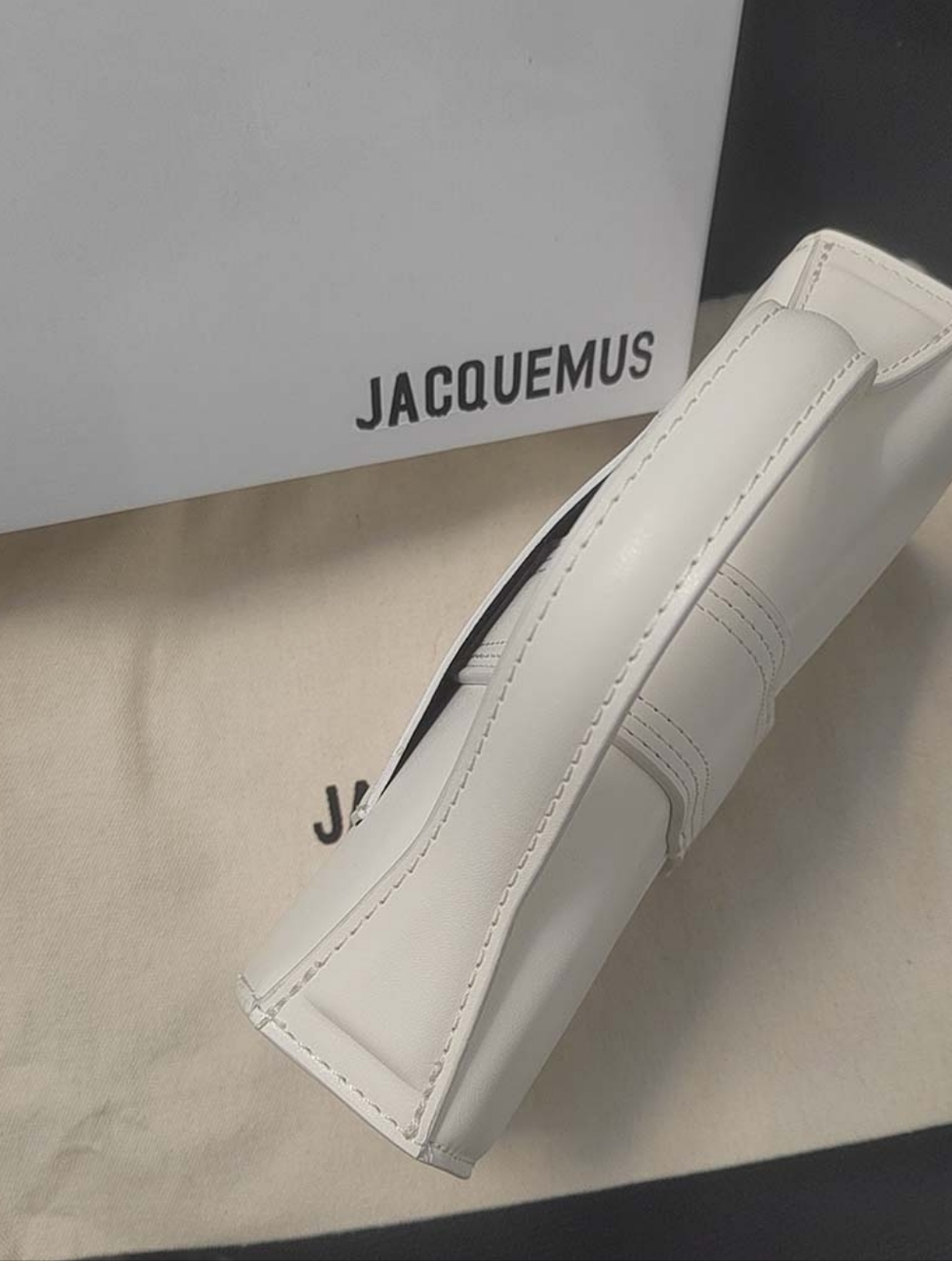 Jacquemus Le Bambino White Handbag Crossbody - Picture 7 of 9